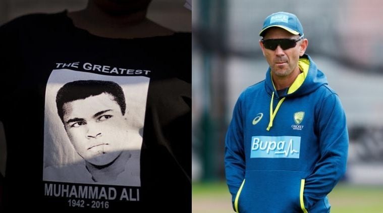 Justin Langer, Mohd Ali boxer