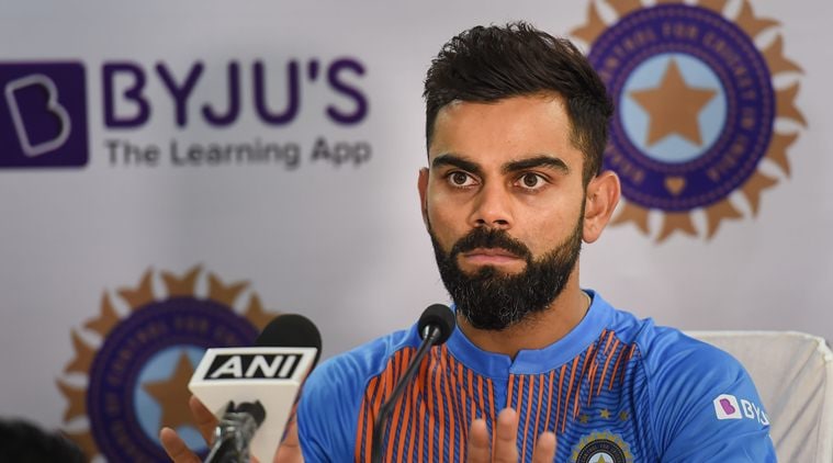 virat kohli, kohli, india captain kohli, kohli dhoni, ms dhoni, dhoni, south africa tour of india, india vs south africa, kohli press conference, india cricket, indian express news