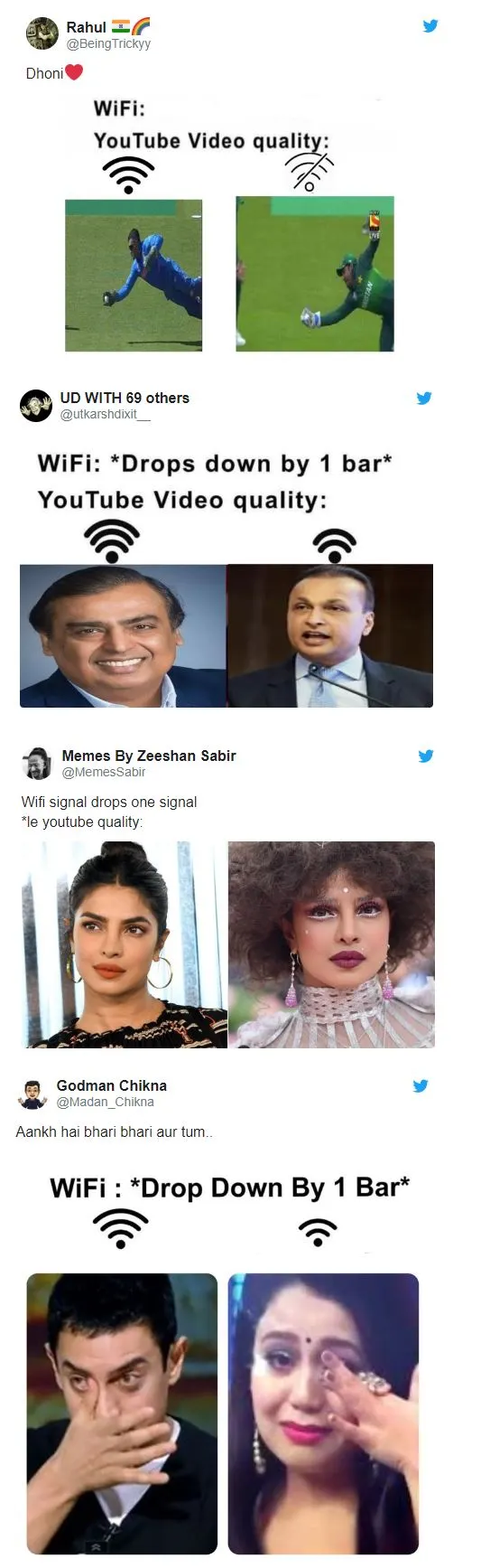 Hilarious Memes Show How A Drop In One Bar Of Wifi Signal Changes Things Trending News The Indian Express