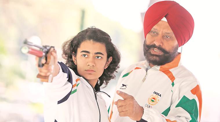 Yashaswini Deswal, shooter Yashaswini Deswal, shooting, shooting championship, sports news, indian express