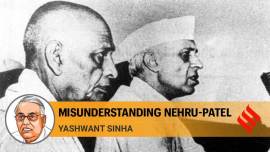 jawaharlal nehru, sardar vallabhbhai patel, nehru patel relation, indian politics, congress party, indian express, the ideas page