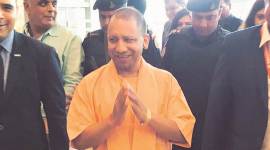 yogi adityanath on uppcl, eppcl employees provident fund, dhfl, samajwadi party, uttar pradesh news, indian express