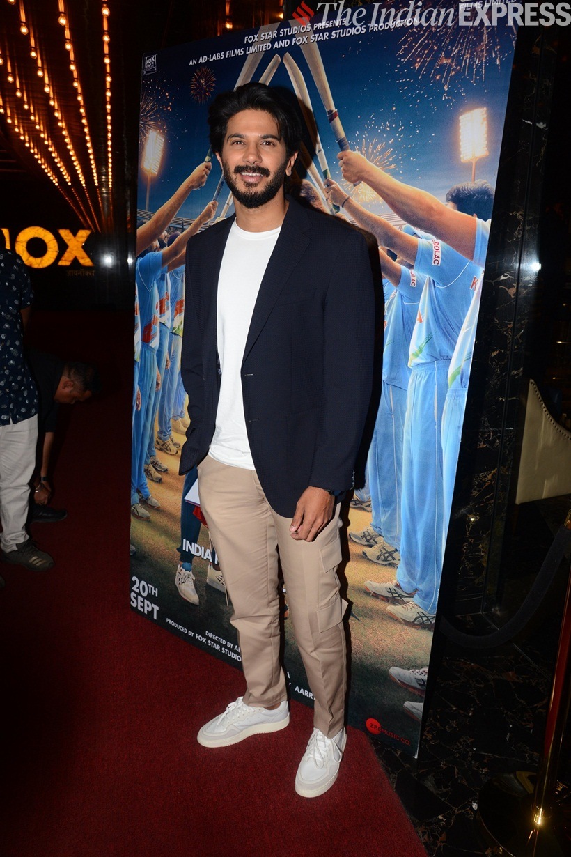 Dulquer Salmaan at The Zoya Factor screening