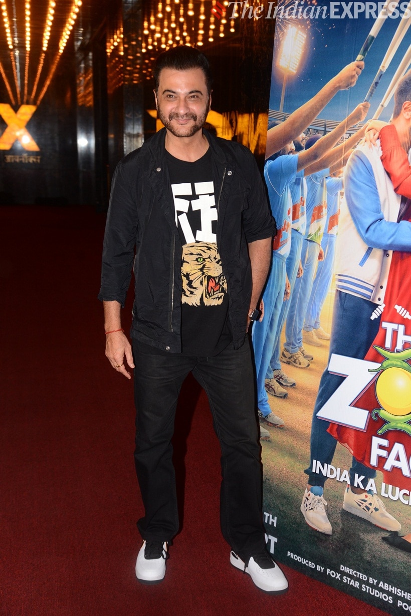 sanjay kapoor at The Zoya Factor screening