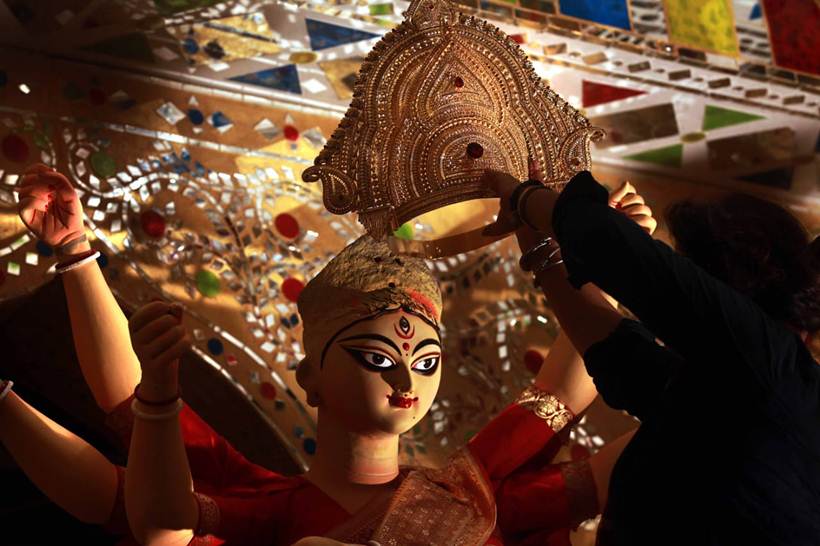 Durga puja, durga puja festival, mumbai
