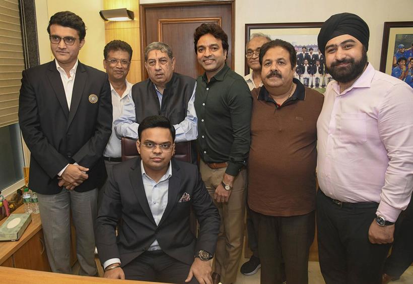 bcci, bcci sourav ganguly, sourav ganguly bcci president, ganguly bcci, jay shah bcci, arun dhumal bcci, ganguly azhar, ganguly indian cricket, india cricket, cricket photo
