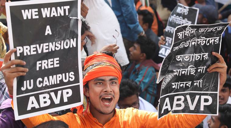 jadavpur University scuffle, babul Supriyo, Bengal BJP, BJP's Bengal plans, ABVP-Left scuffle at Jadavpur University, India news, Indian express
