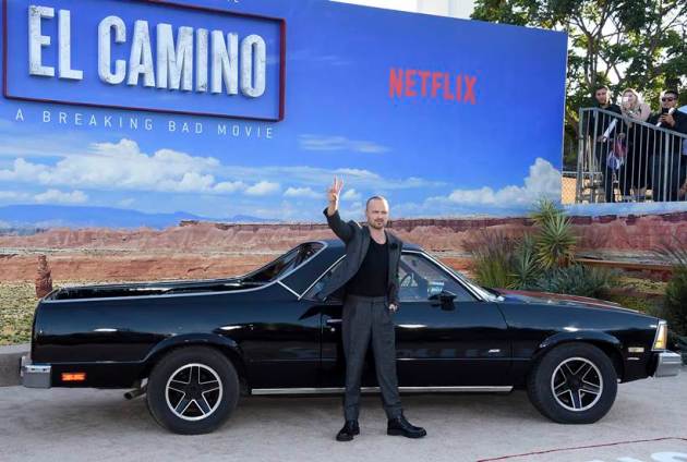 El Camino A Breaking Bad Movie premiere: Aaron Paul, Bryan Cranston