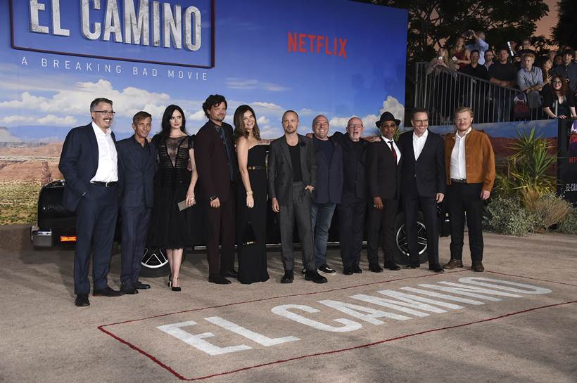 Vince Gilligan, Charles Baker, Krysten Ritter, Matt Jones, Betsy Brandt, Aaron Paul, Dean Norris, Jonathan Banks, Giancarlo Esposito, Bryan Cranston, Jesse Plemons