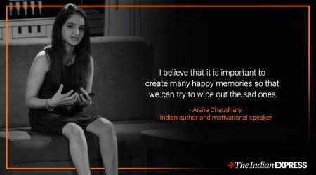 Aisha Chaudhary, pulmonary fibrosis, The Sky Is Pink, Life Positive, Indian Express, Indian Express news