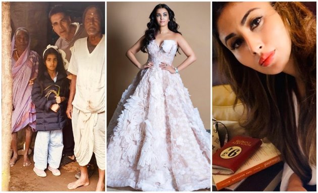 Akshay Kumar, Aishwarya Rai, Mouni roy, Celebrity social media photos