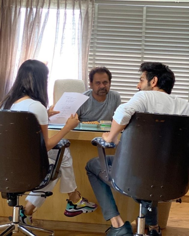 Bhool Bhulaiyaa 2, Kartik Aaryan, Kiara Advani, Bhool Bhulaiyaa 2 shoot, Kartik Aaryan Kiara Advani film, Kartik Aaryan Kiara Advani Bhool Bhulaiyaa 2, Anees Bazmee, Kartik Aaryan Kiara Advani, Bhool Bhulaiyaa 2 cast, Bhool Bhulaiyaa 2 film, Bhool Bhulaiyaa