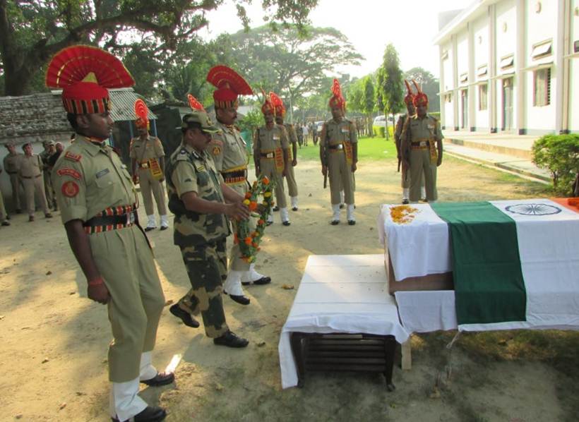 BSF jawan killed, BSF jawan killed on India-Bangaldesh border, India-Bangladesh border, Indo-Bangla border, India news, Indian Express