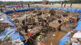 delhi idol immersion, delhi idol immersion artificial ponds, delhi artificial ponds, yamuna, delhi city news, delhi durga puja