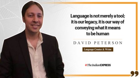 david peterson, language creator, linguist, languages, life positive, indian express, indian express news