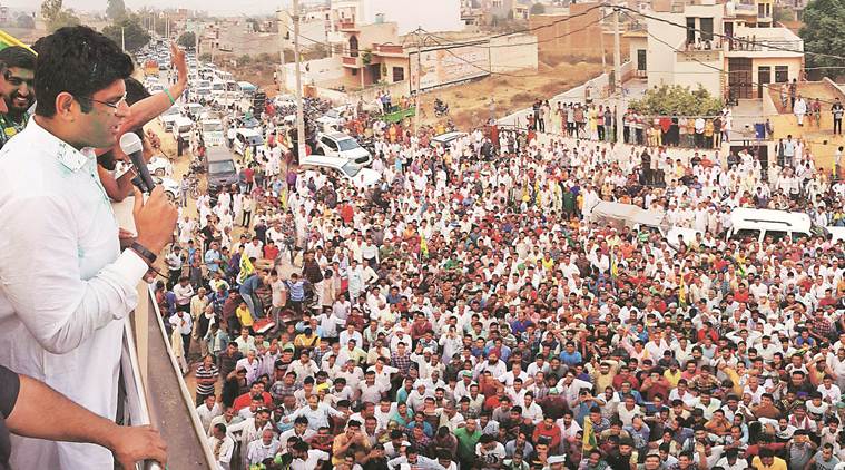 Dushyant Chautala, Haryana Election Results 2019