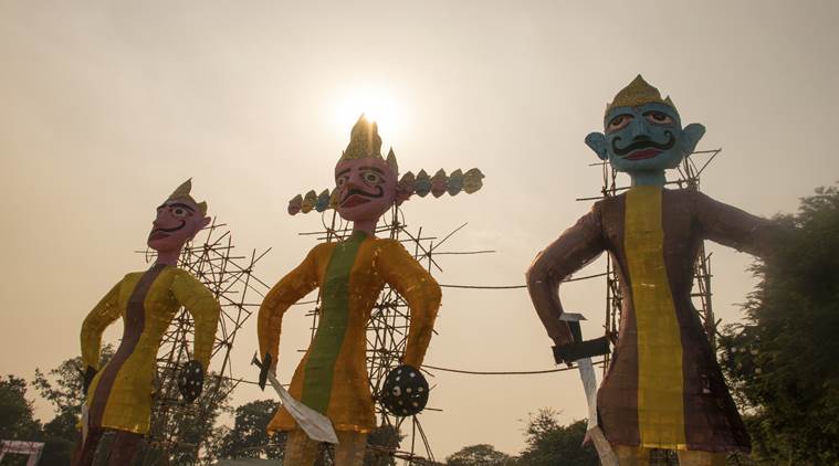 Dussehra, Dussehra 2019, Dussehra Ravan Dahan, Indian Express, Indian Express news 