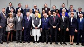 jk eu delegation visit, eu leaders visit kashmir, eu delgation meets pm modi, ajit doval, Bernhard Zimniok, far right eu mp, article 370, india pakistan relations, indian express