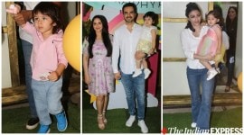 Esha Deol daughter Radhya birthday bash Taimur, Inaaya