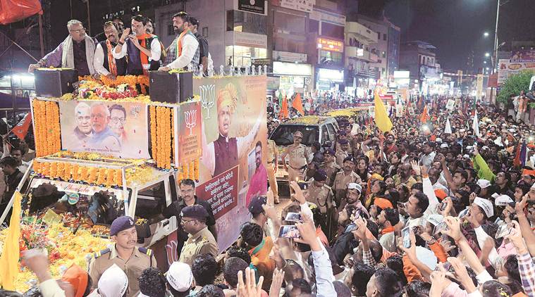After polls, Congress NCP will have to merge to get oppn status: CM at Pimpri rally