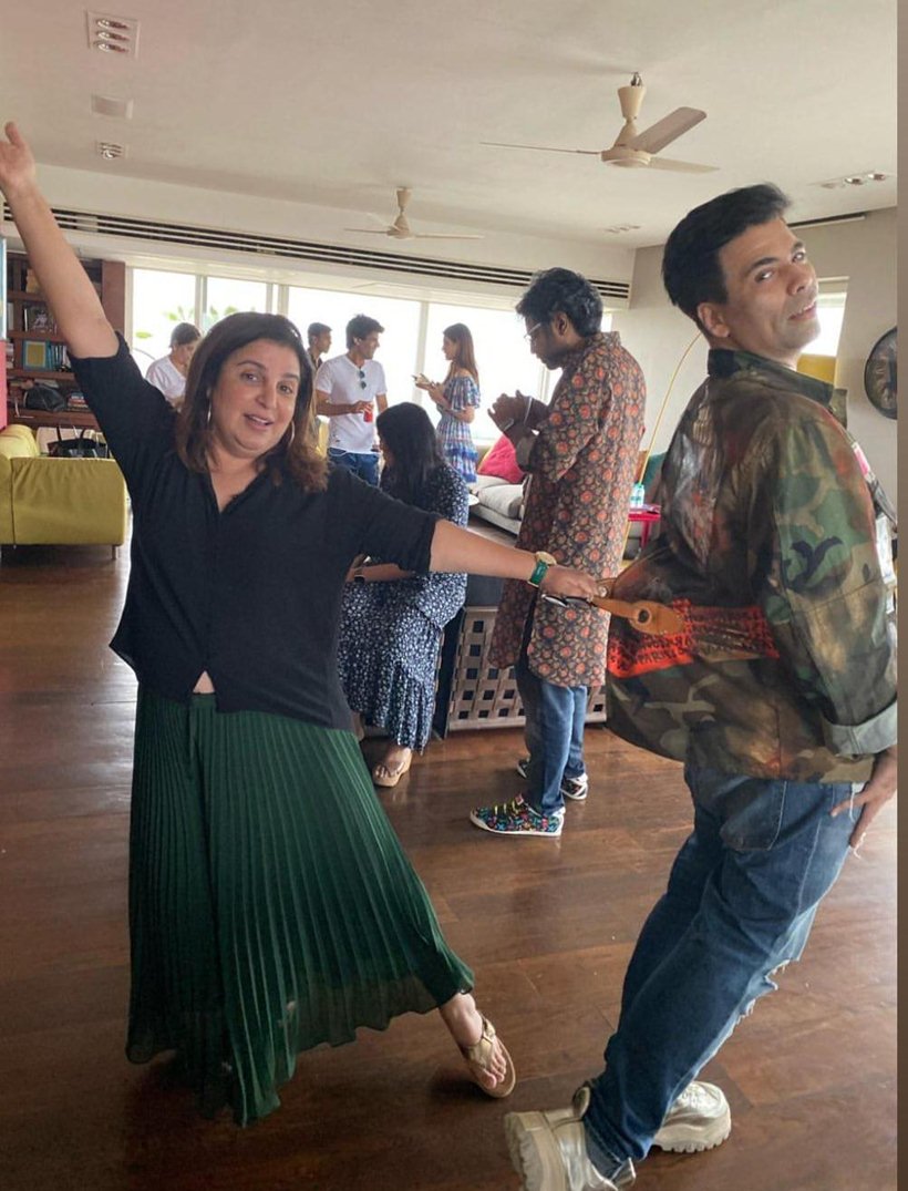 farah khan, farah khan lunch, Hrithik Roshan, Kriti Sanon, Rajkummar Rao, Jackie Shroff, Sonali Bendre, Pooja Hegde, Malaika Arora, Preity Zinta