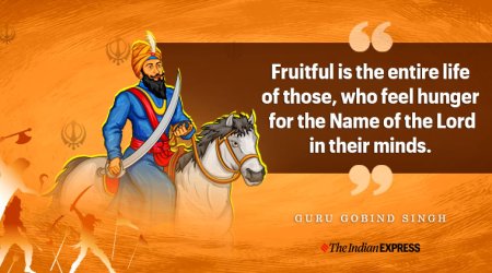 Guru Gobind Singh death anniversary, guru gobind singh, indianexpress.com, indianexpress, sikhs, guru of the sikhs, guru granth sahib, gurudwaras,