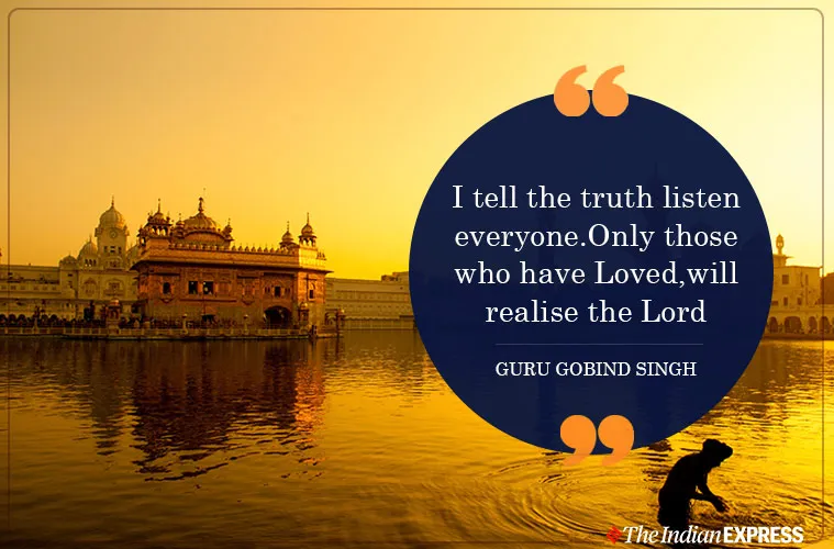 Guru Gobind Singh death anniversary, guru gobind singh, indianexpress.com, indianexpress, sikhs, guru of the sikhs, guru granth sahib, gurudwaras, 