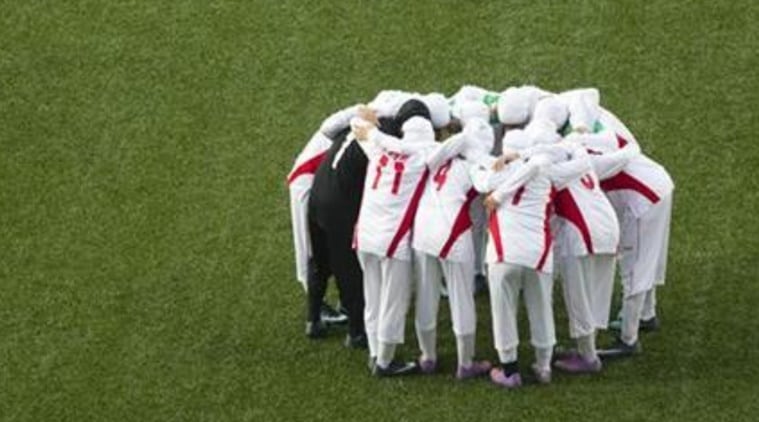 Watch: Opponents huddle around a Hijabi footballer to protect her from ...