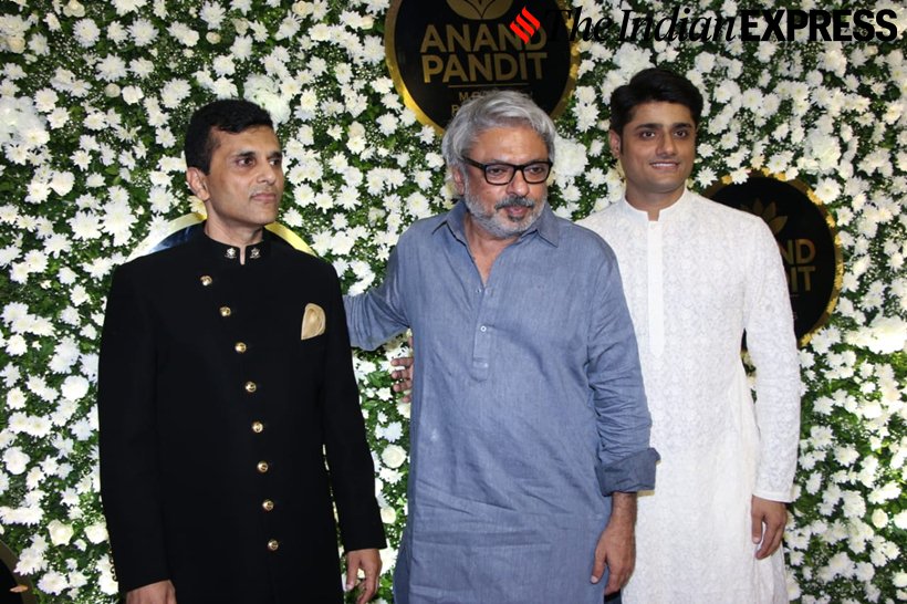 sanjay leela bhansali at Diwali party