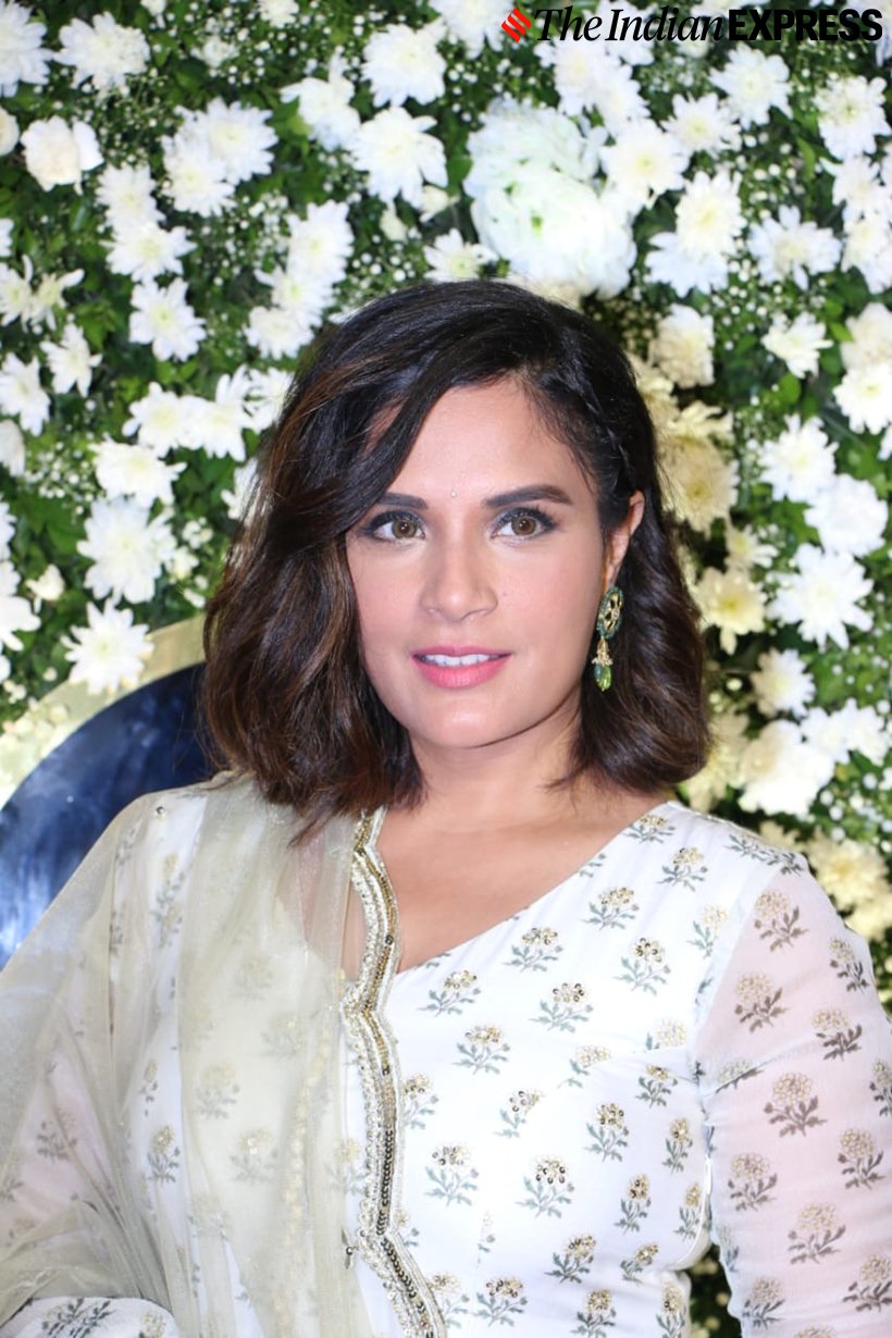 richa chadha at Diwali party