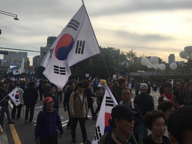 seoul protests, south korea protests moon jae in, Cho Kuk, south korean president moon jae-in, world news, indian express