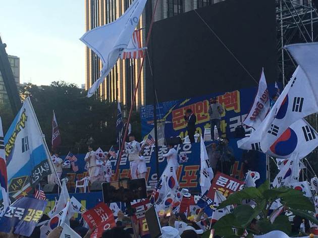 seoul protests, south korea protests moon jae in, Cho Kuk, south korean president moon jae-in, world news, indian express
