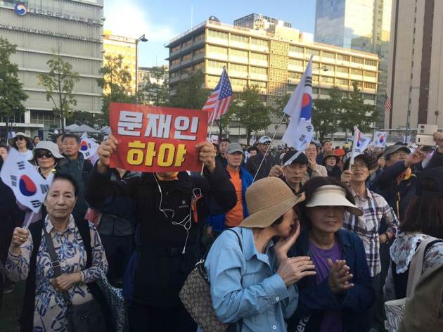seoul protests, south korea protests moon jae in, Cho Kuk, south korean president moon jae-in, world news, indian express