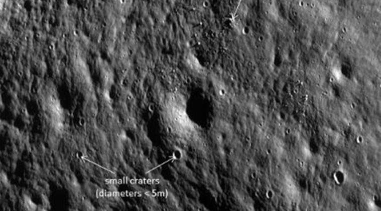 Chandrayaan 2, Chandryaaan 2 India Moon mission, Chandrayaan 2 photos, Moon photos ISRO, Indian Express news