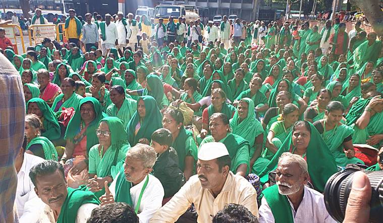 Karnataka-north-farmers-Bengaluru-protests