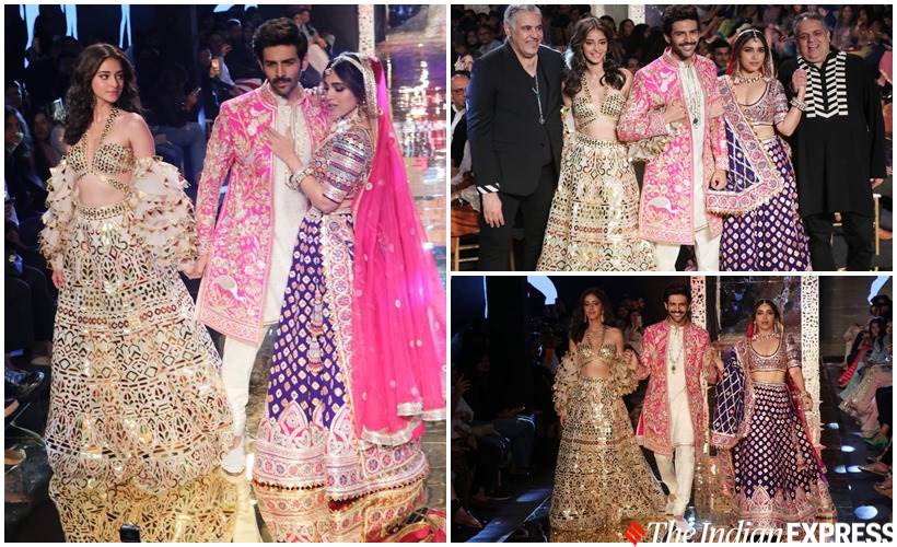 Kartik Aaryan, Bhumi Pednekar and Ananya Panday