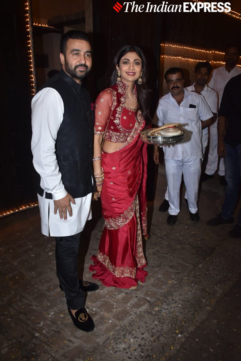 Shilpa Shetty with husband