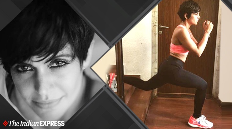 mandira bedi cross train, mandira bedi 100 days challenge, indianexpress.com, indianexpress, cross training benefits, inchworm walk,