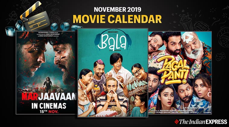 Movies In November Bala Marjaavaan Commando 3 And More
