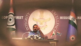 Mi17 IAF helicopter Kashmir, Rakesh Kumar Singh Bhadauria, RK Bhadauria iaf, iaf chief, india pakistan air force, indian express