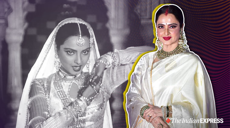 Bollywood Actress Rekha Fucking Videos - Rekha: The enduring fame and pain of Bollywood's original diva |  Entertainment News,The Indian Express