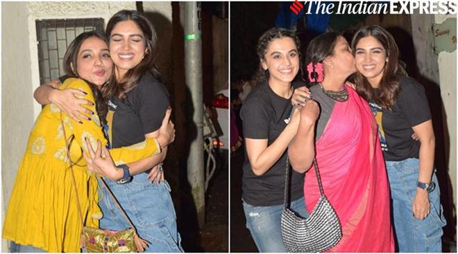 Saand Ki Aankh screening: Taapsee-Bhumi host their B-town friends ...