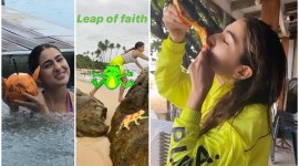 Sara Ali Khan during her Sri Lanka vacation