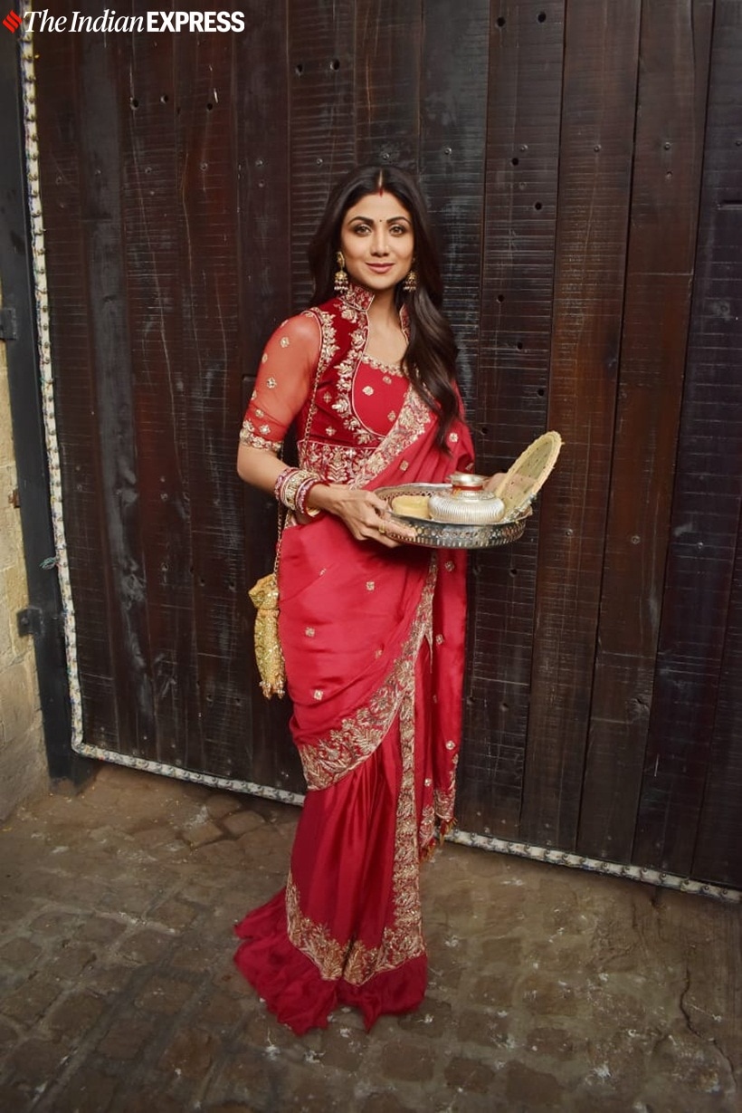 shilpa shetty karva chauth