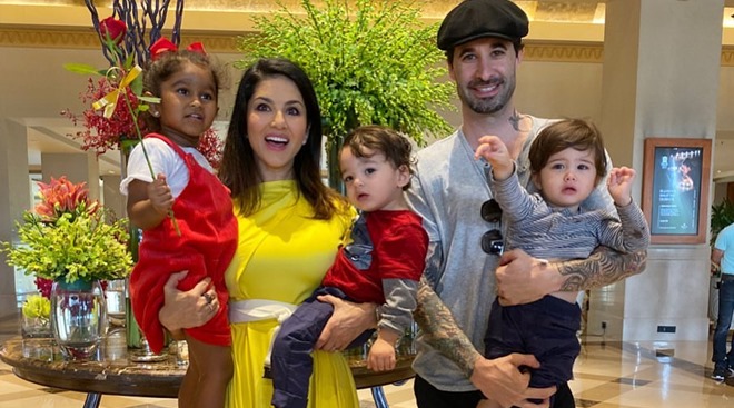 Sunny Leone celebrates husband Daniel Weber's birthday ...