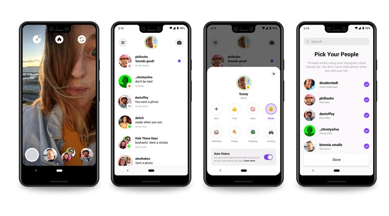 Image result for Facebook introduces Threads from Instagram: A new messaging app for ‘close friends’