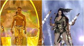 Tiger Shroff and Disha Patani performed at Hero Indian Super League opening ceremony
