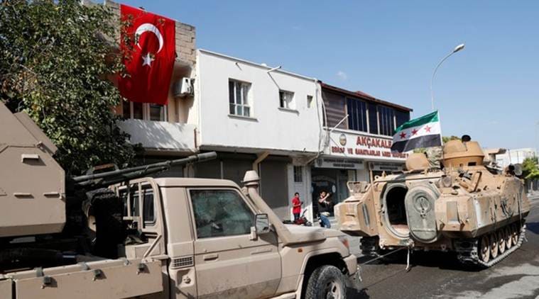 Turkey Syria, Syria Tukey news, Donald Trump, Turkey ceasefire Syria, Syrian rebels Turkey, Islamic States Syria, Indian Express news, World news