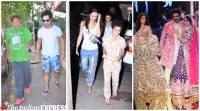 Celeb spotting: Varun Dhawan, Malaika Arora, Kartik Aaryan and others