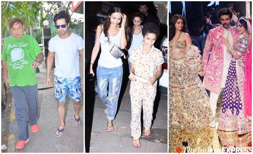 Varun Dhawan, Malaika Arora, Kartik Aaryan 820